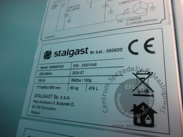 6 - Szafa chłodnicza STALGAST 2024r.