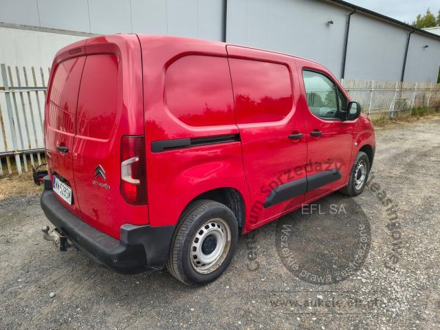 6 - Citroen Berlingo Van 1.5 BlueHDi M Clu 2021r. WW528SM UWAGA!! Pojazd znajduje się w firmie Arctos Sp. z o.o. Warszawa, Al. Krakowska 7, 02-183 Warszawa