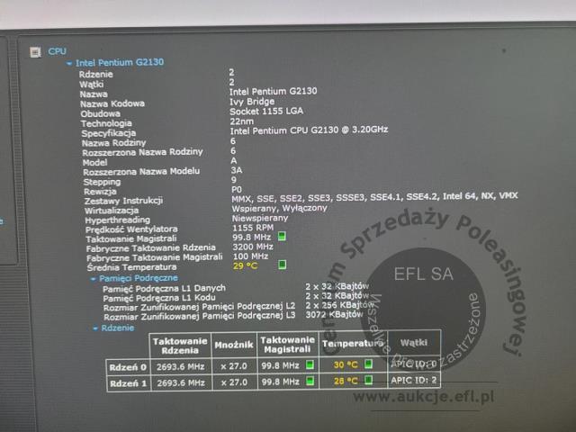 7 - Komputer stacjonarny + monitor dotykowy FEC AM-10