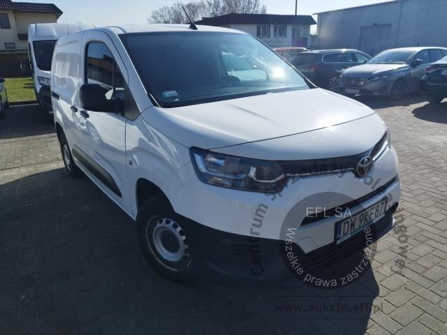 2 - Toyota Proace City 1.5 D-4D Standard  2020r. DW9KF87 UWAGA!! Pojazd znajduje się w lokalizacji: Janki, Al. Krakowska 52, 05-090 Janki