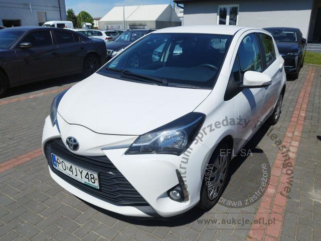 1 - Toyota Yaris 1.0 Active 2018r. PO4JY48 UWAGA!! Pojazd znajduje się w lokalizacji: Janki, Al. Krakowska 52, 05-090 Janki