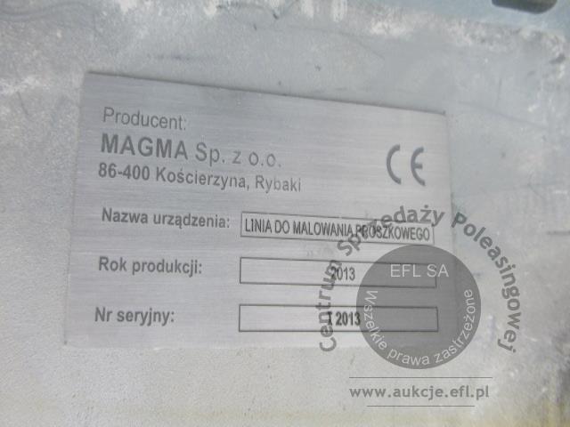 51 - Elementy linii do malowania proszkowego MAGMA 2013r.