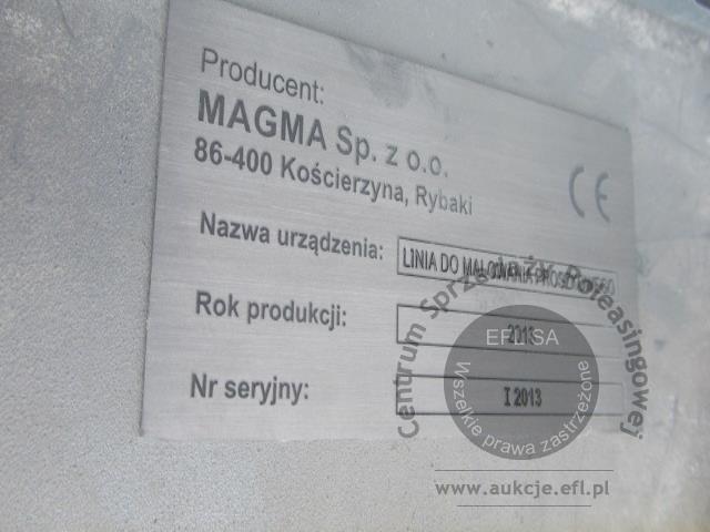 53 - Elementy linii do malowania proszkowego MAGMA 2013r.