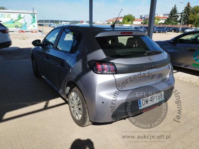 6 - Peugeot  208 2021r. DW6RK95 Pojazd znajduje się w firmie ARCTOS GROUP sp. z o.o. Al. Krakowska 7, 02-183 Warszawa