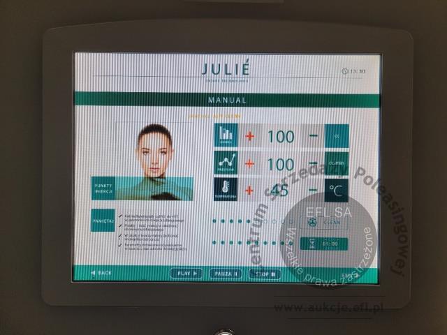 6 - Urządzenie kosmetyczne UNIQUE Technologie JULIE