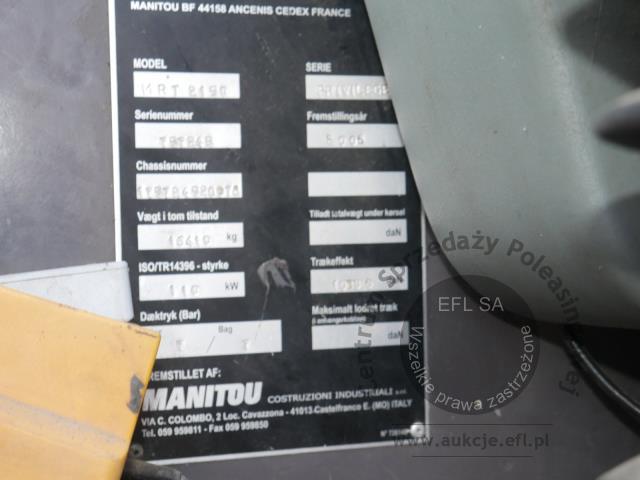 23 - Ładowarka teleskopowa obrotowa MANITOU 2008r.