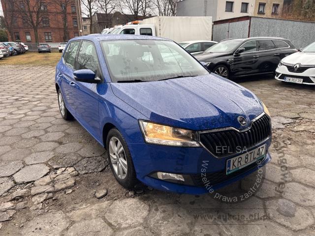 6 - Skoda Fabia 1.0 TSI Ambition 2020r. KR8TL47 UWAGA!! Pojazd znajduje się w lokalizacji: Jawornik 90, Myślenice 32-400