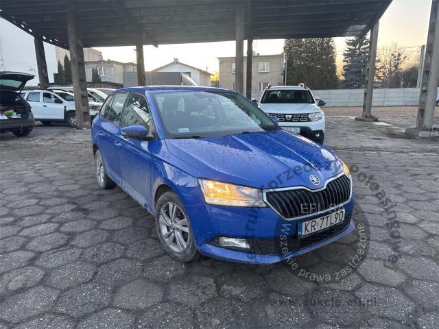 6 - Skoda Fabia 1.0 TSI Ambition 2020r. KR7TL90  UWAGA!! Pojazd znajduje się w lokalizacji: Katowice 40-689, Małachowskiego 16