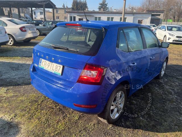 3 - Skoda Fabia 1.0 TSI Ambition 2020r. KR9TL87  UWAGA!! Pojazd znajduje się w lokalizacji: Katowice 40-689, Małachowskiego 16