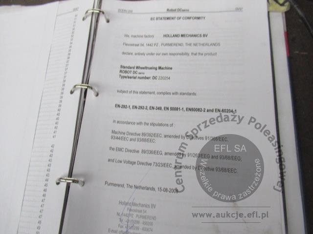 33 - Linia do montażu kół rowerowych Holland Mechanics