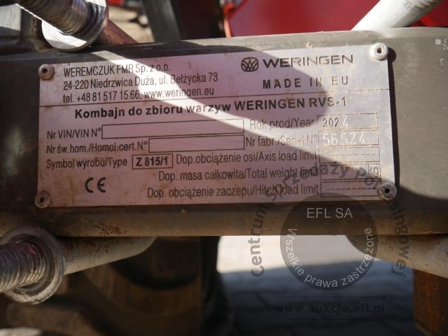 4 - Kombajn do zbioru warzyw Weringen RVS-1 Z815/1 2024r.