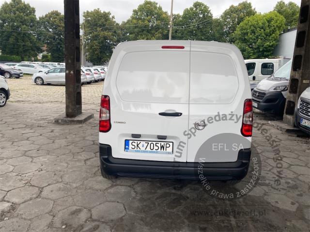 5 - Opel Combo Van Cargo 1.5 CDTI 2t  2022r. SK705WP UWAGA!! Pojazd znajduje się w lokalizacji: Katowice 40-689, Małachowskiego 16