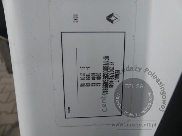 18 - RENAULT / PLANDEX  MASTER 2.3 DCI 163KM  2021r.