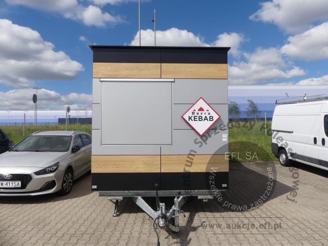 2 - Przyczepa gastronomiczna KEBAB Niewiadów 2022r.