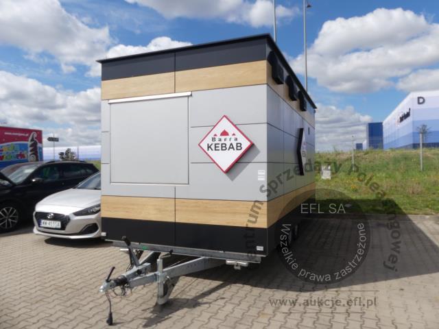 3 - Przyczepa gastronomiczna KEBAB Niewiadów 2022r.