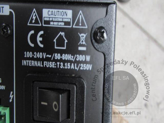 10 - Elementy nagłośnienia  AUDIO  wg specyfikacji