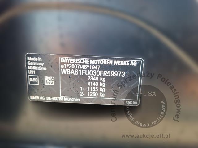 19 - BMW M340D XDRIVE 2023r.