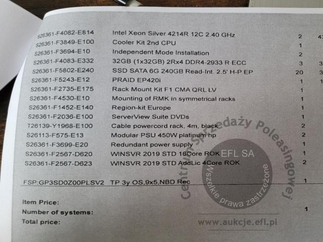 17 - Serwer Fujitsu D20