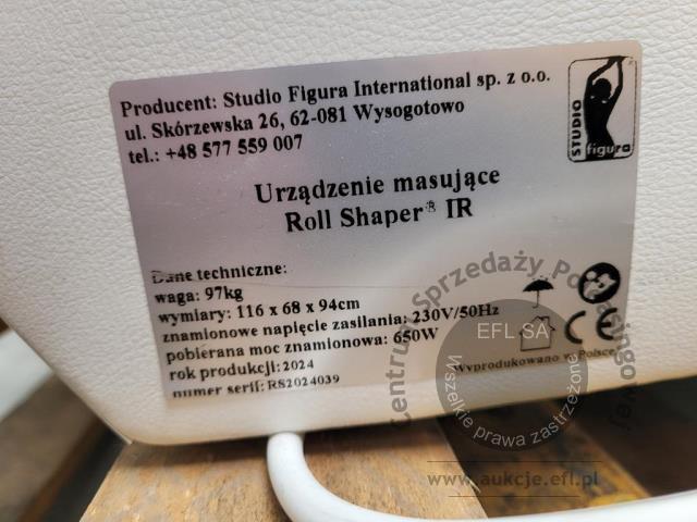 8 - Urządzenie masujące Roll Shaper IR  2024r.