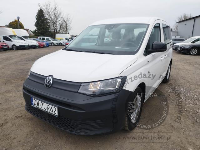 1 - Volkswagen Caddy 2.0 TDI 2022r. DW7UR62  WND3999C Pojazd znajduje się w firmie ARCTOS GROUP sp. z o.o. Al. Krakowska 7, 02-183 Warszawa
