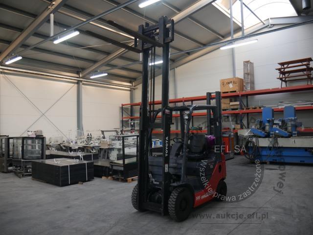 3 - Wózek widłowy Toyota BT GT15 Tonero 2007r.