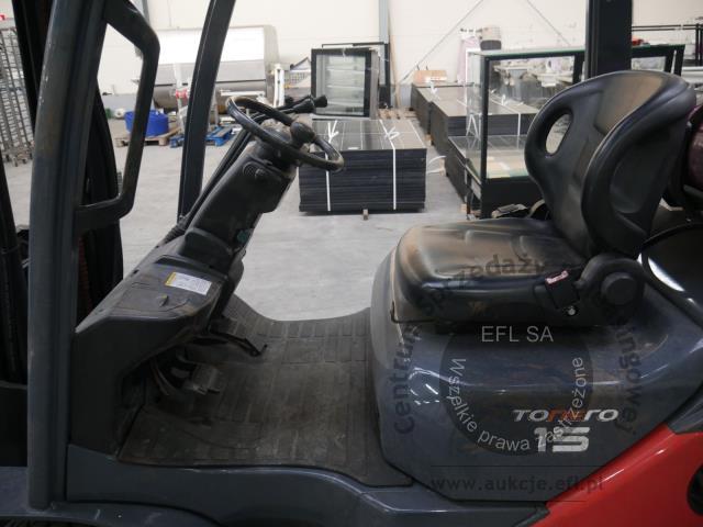 6 - Wózek widłowy Toyota BT GT15 Tonero 2007r.