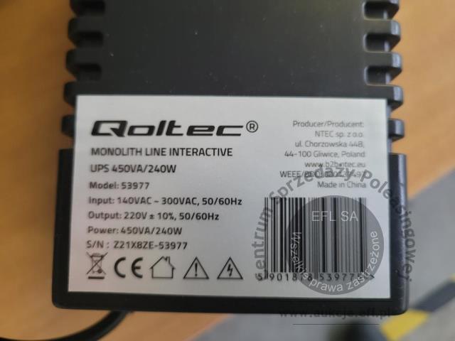 11 - Szafa RACK wraz z osprzętem do monitoringu