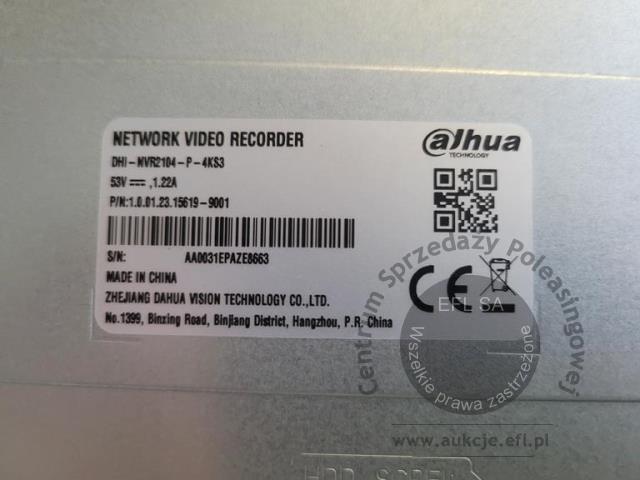 17 - Szafa RACK wraz z osprzętem do monitoringu