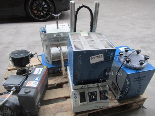 16 - Zestaw urządzeń jubilerskich do odlewów woskowych