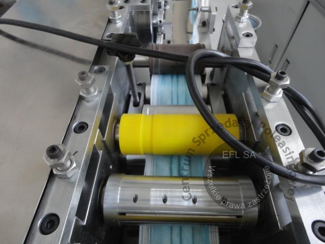 18 - 2 sekcyjna linia do produkcji maseczek ochronnych 2020r.