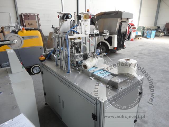 35 - 2 sekcyjna linia do produkcji maseczek ochronnych 2020r.