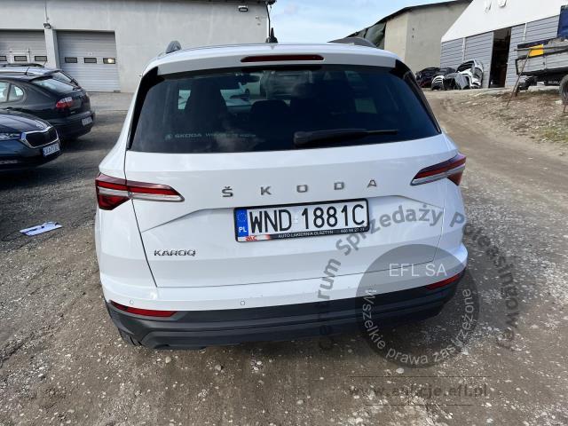 4 - Skoda Karoq 2.0 TDI SCR 4x2 Ambition 2022r. WND1881C Uwaga! Pojazd znajduje się w firmie MDM AUTO sp. z o.o. ul.Morska 78/A 81-225 Gdynia