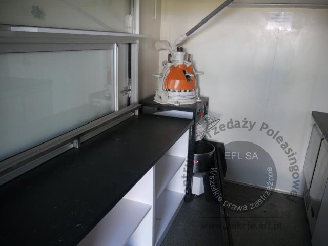 14 - Przyczepa gastronomiczna "pączki"  RYBIŃSKA TRAILER 2022r.