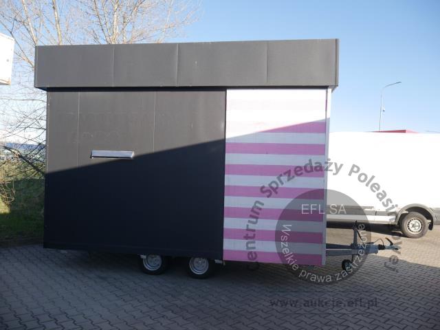 3 - Przyczepa gastronomiczna "pączki"  RYBIŃSKA TRAILER 2022r.