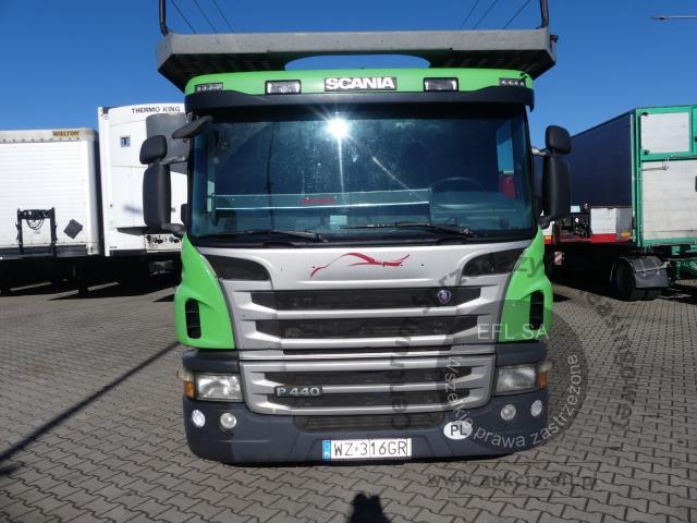 2 - SCANIA P440 LA4X2 MLB AUTOMAT 2013r., LOHR C2H99S 2006r.