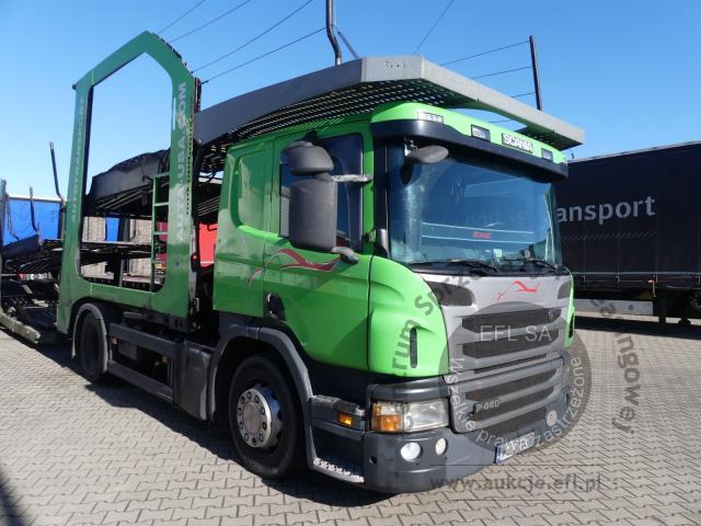 3 - SCANIA P440 LA4X2 MLB AUTOMAT 2013r., LOHR C2H99S 2006r.