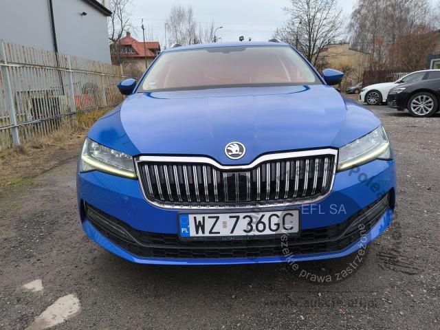1 - Skoda Superb 2.0 TDI SCR Ambition DS 2023r. WZ736GC Pojazd znajduje się w firmie ARCTOS GROUP sp. z o.o. Al. Krakowska 7, 02-183 Warszawa