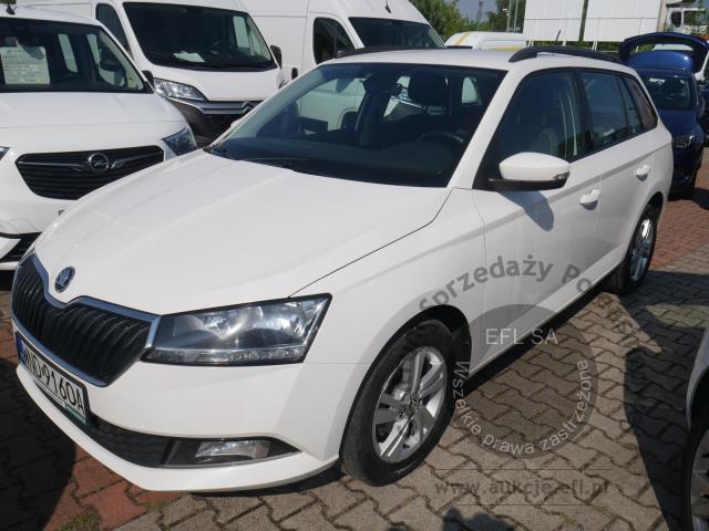 1 - Skoda Fabia 1.0 TSI Classic Ambition 2022r. WND9160A AUTO MOTO CENTRUM Sp. z o.o. Poznań 61-312, ul. Ostrowska  328