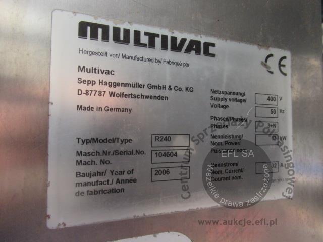 19 - Linia pakująca Multivac z termoformierką R240