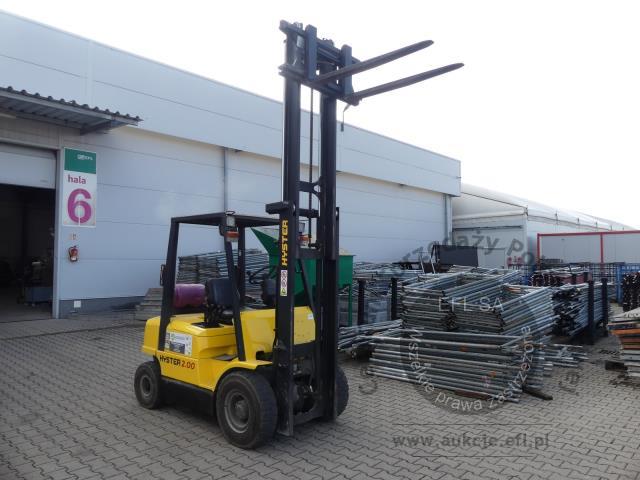 1 - Wózek widłowy HYSTER  H2.00 XM 1999r.