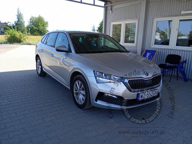 3 - Skoda Scala 1.5 TSI Ambition 2023r. WZ552GN Pojazd znajduje się w firmie ARCTOS GROUP sp. z o.o. Al. Krakowska 7, 02-183 Warszawa