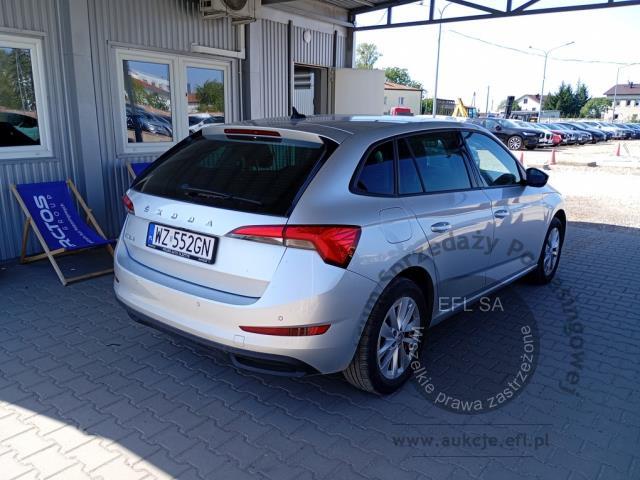 4 - Skoda Scala 1.5 TSI Ambition 2023r. WZ552GN Pojazd znajduje się w firmie ARCTOS GROUP sp. z o.o. Al. Krakowska 7, 02-183 Warszawa
