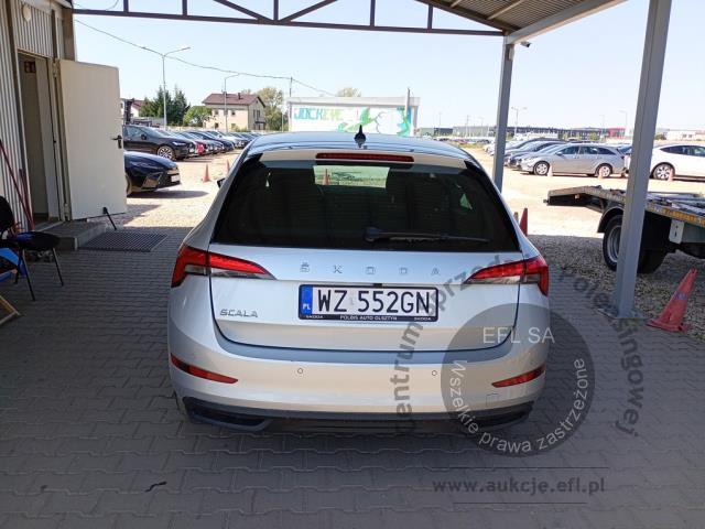 5 - Skoda Scala 1.5 TSI Ambition 2023r. WZ552GN Pojazd znajduje się w firmie ARCTOS GROUP sp. z o.o. Al. Krakowska 7, 02-183 Warszawa