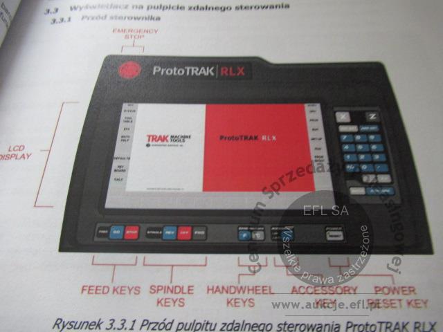 21 - Tokarka XYZ Machine Tools Ltd model RLX555 x 1,75m