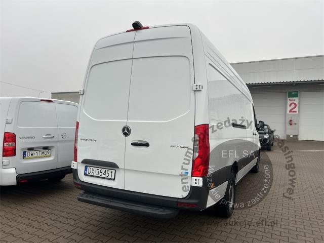 4 - MERCEDES - BENZ Sprinter 317 CDI Long PRO  2024r. DX38451 Magnice