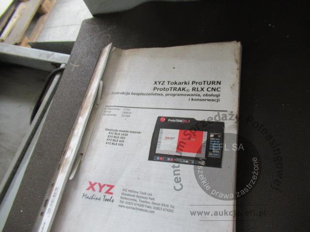 19 - Tokarka XYZ Machine Tools Ltd model RLX555 x 1,75m