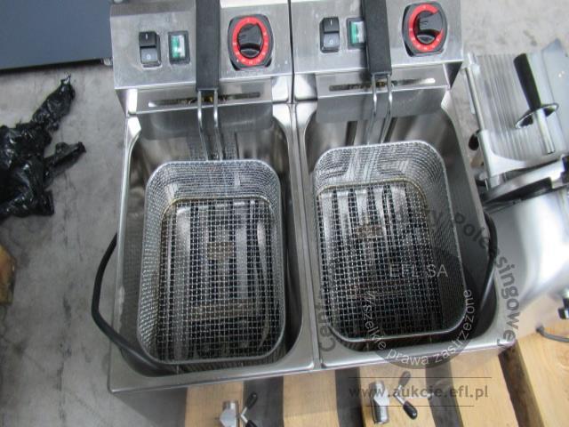 3 - Frytownica elektryczna 2 komorowa 2x8 l REDFOX