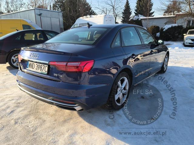 5 - Audi A4 35 TDI mHEV Advanced S tron 2022r. WND3987C Pojazd znajduje się w firmie ARCTOS GROUP sp. z o.o. Al. Krakowska 7, 02-183 Warszawa