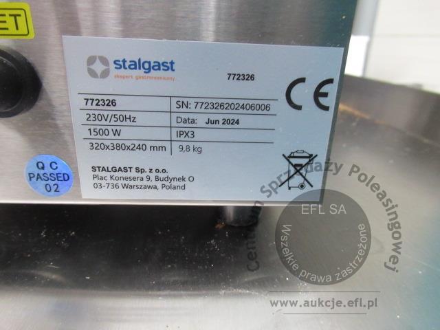 5 - Kontakt grill ryflowany Stalgast 2024r.