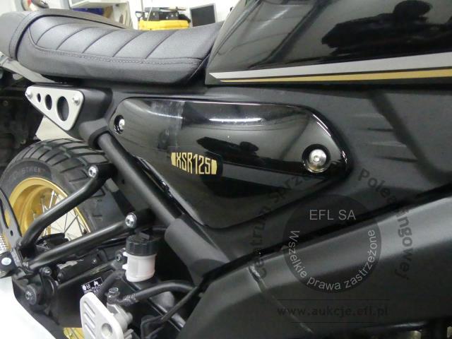 5 - YAMAHA XSR 125 LEGACY HISTORIC BLACK 2023r.